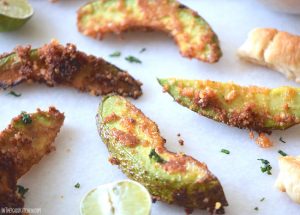 A nutritious (and delicious) alternative to greasy french fries, these Baked Avocado Fries are packed with vitamins and fiber. Plus they're easy to make!