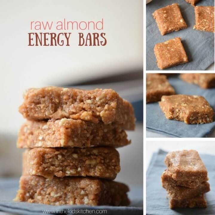 Easy 3-Ingredient Homemade Protein Bar Recipe - In the Kids' Kitchen
