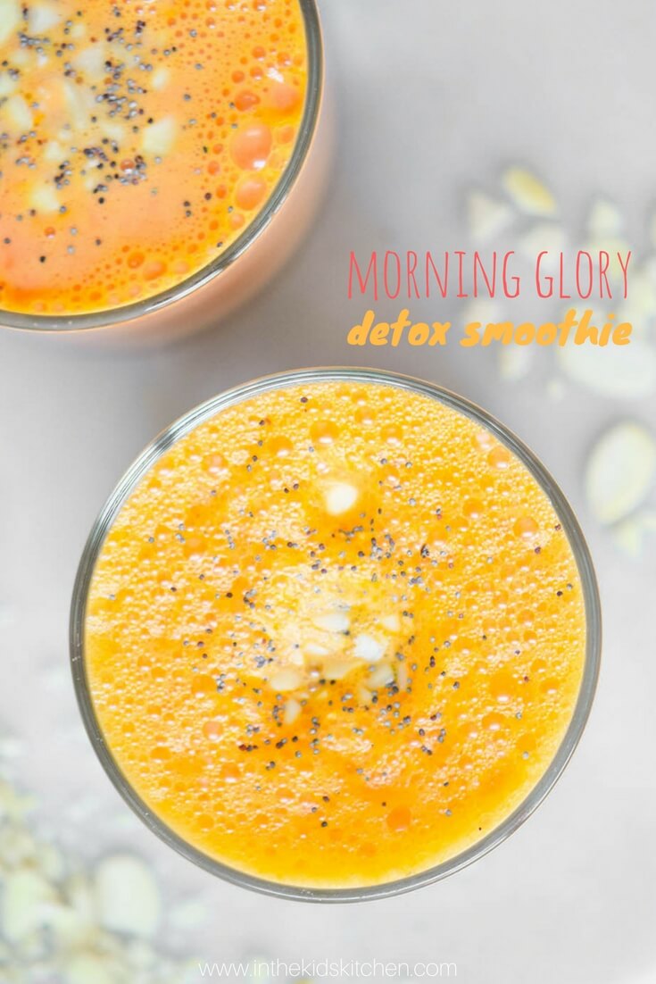 “Morning Glory” Tropical Detox Smoothie
