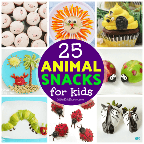 The 25 CUTEST Kids Snacks That Look Like Animals