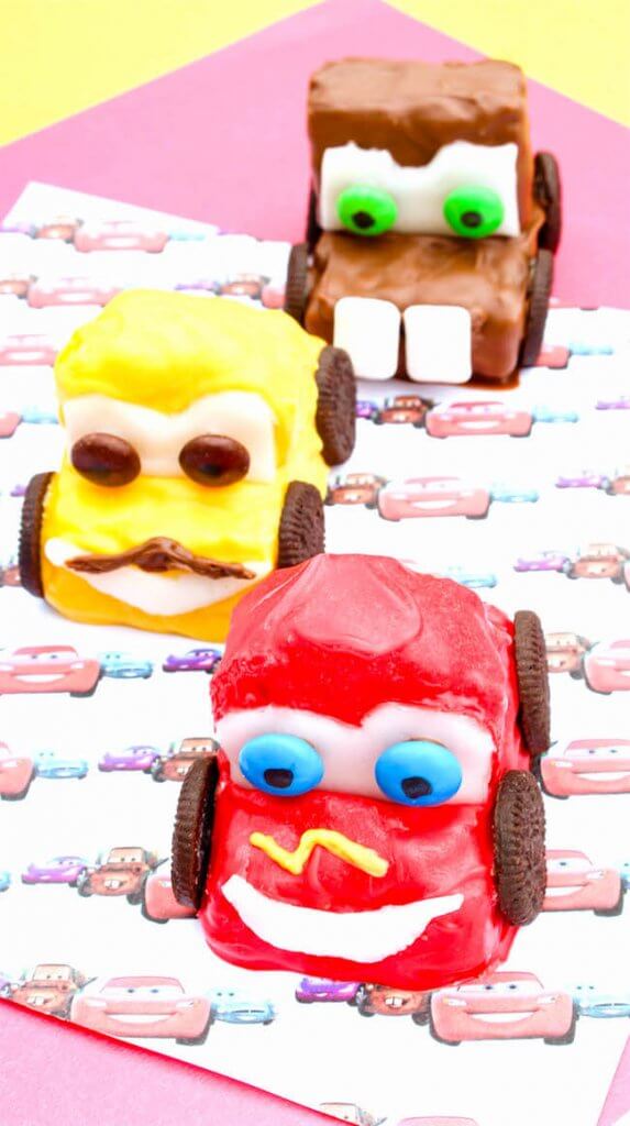Cars Rice Printable Disney Cars Rice Krispie Treats - In the Kids' Kitchen