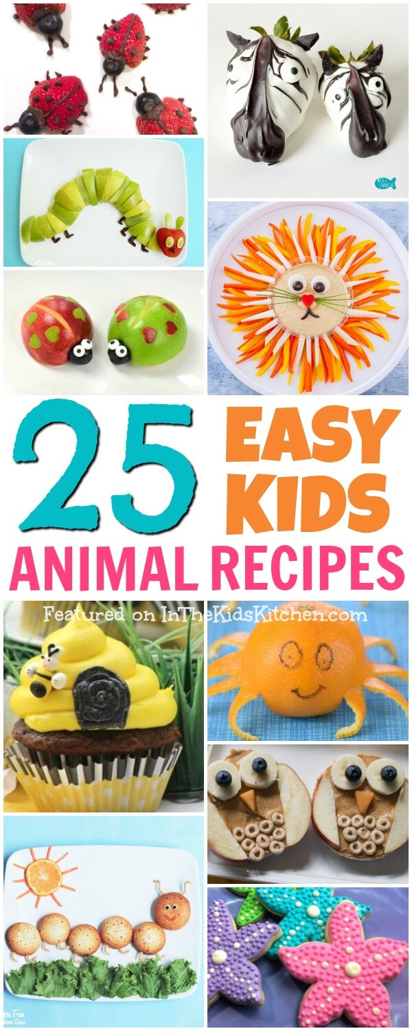 The 25 CUTEST Kids Snacks That Look Like Animals