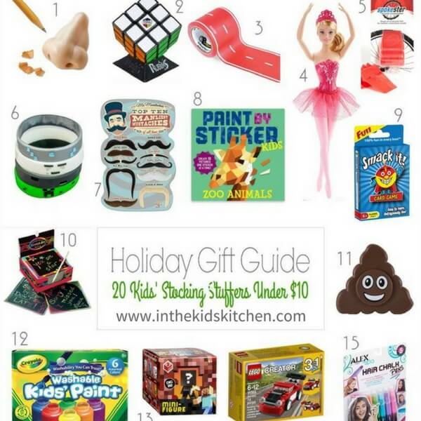 Make Christmas special, without breaking the bank! A list of cool and useful stocking stuffers for kids that are all under $10 each (but don't look cheap!)