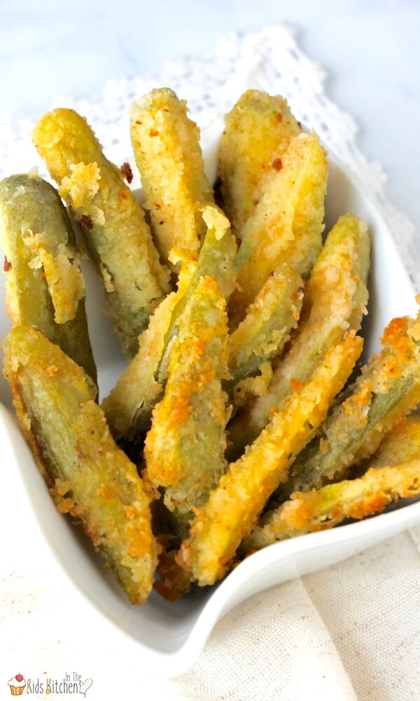 How to make easy fried pickles at home, a true southern treat!