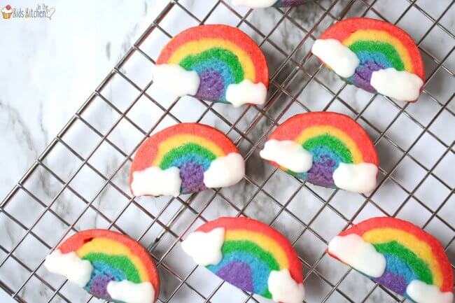 How to make easy rainbow cookies for St. Patrick's Day