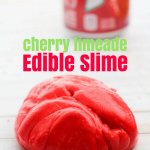 Edible Cherry Limeade Slime