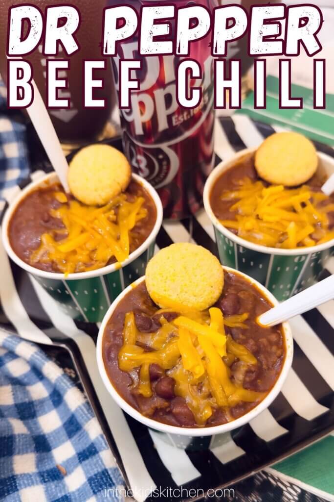 Dr Pepper Chili (with Video) - In the Kids' Kitchen